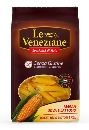 Le Veneziane Penne glutenvrij (250 Gram)