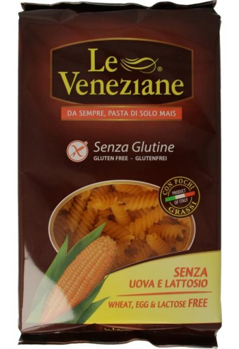 Le Veneziane Fusilli glutenvrij (250 Gram)