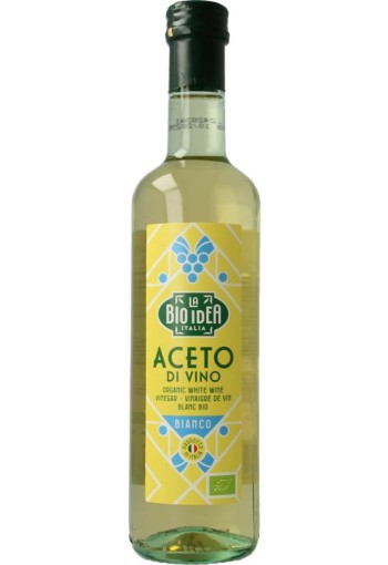 Bioidea Witte wijn azijn bio (500 Milliliter)