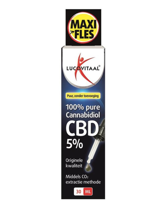 Lucovitaal CBD olie 5% (30 Milliliter)