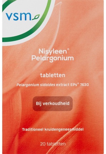 VSM Nisyleen pelargonium 20 tabletten
