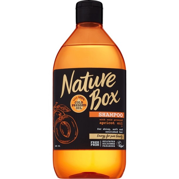 Nature Box Apricot Shine Shampoo 385 ml 