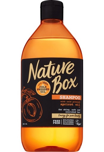 Nature Box Apricot Shine Shampoo 385 ml 