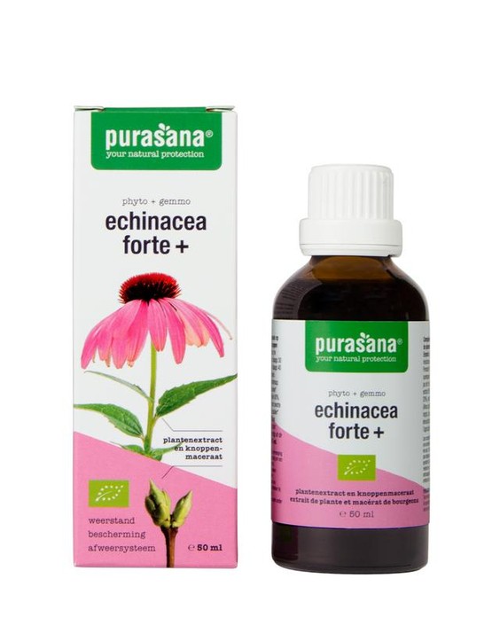 Purasana Echinacea forte + vegan bio (50 Milliliter)