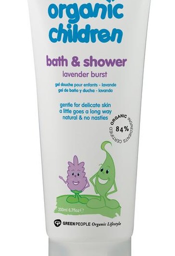 Green People Organic children bath & shower lavender burst (200 Milliliter)