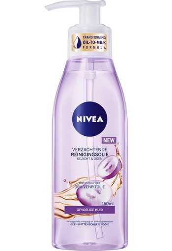 Nivea Essentials reinigingsolie gevoelige huid (150 ml)