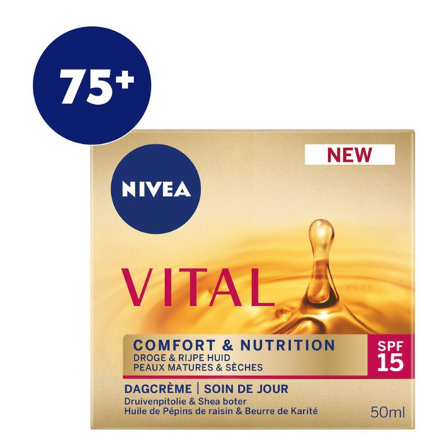Nivea Vital comfort & nutrition dagcreme (50 ml)