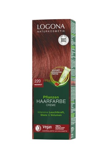 Logona Color creme 220 bordeaux (150 Milliliter)