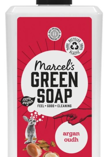 Marcel's GR Soap Showergel argan & oudh (500 Milliliter)