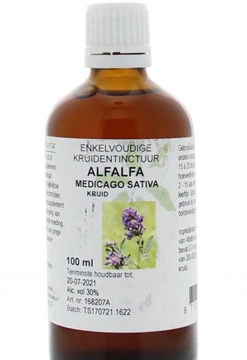 Natura Sanat Medicago sativa / alfalfa tinctuur (100 Milliliter)