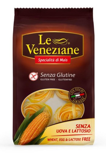 Le Veneziane Tagliatelle (fettuce) glutenvrij (250 Gram)