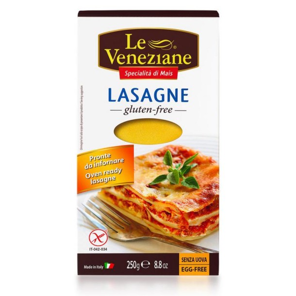 Le Veneziane Lasagne glutenvrij (250 Gram)