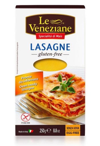 Le Veneziane Lasagne glutenvrij (250 Gram)