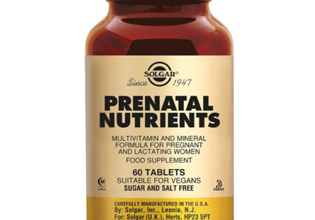 Solgar Prenatal Nutrients zwangerschapsmulti 60 stuks