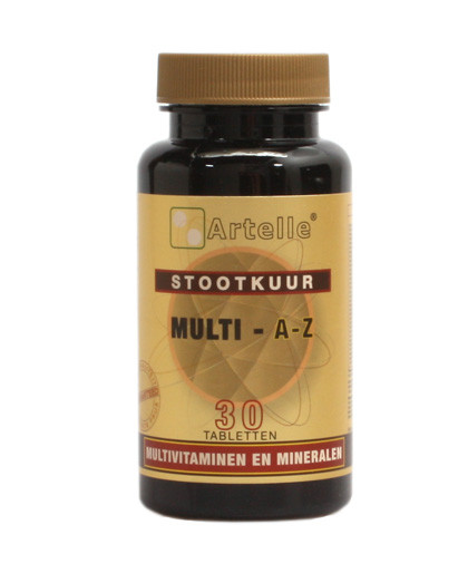 Artelle Multivitamine A t/m Z stootkuur (30 Tabletten)