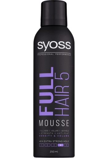 Syoss Mousse full hair 5 haarmousse (250 Milliliter)