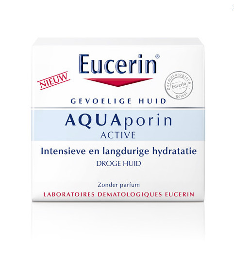 weg beweeglijkheid Beïnvloeden Eucerin AQUAporin Active Hydraterende Dagcrème - Rijke textuur - 50 ml