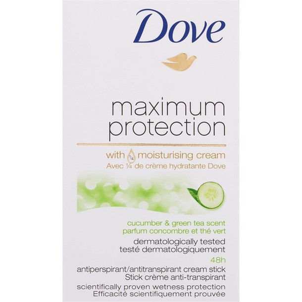 Dove Deodorant Max Protect Fresh Cucumber 45ml