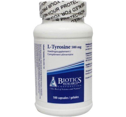 Biotics L-tyrosine 500 Mg 100ca