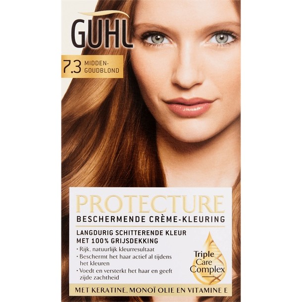 Guhl Beschermende cremekleur 7.3 mid goudblond (1 set)