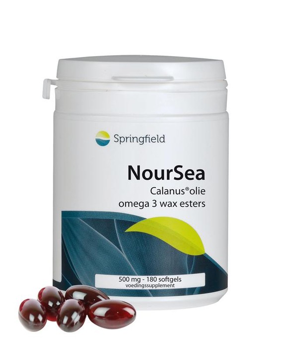 Springfield NourSea calanusolie omega 3 wax esters (180 Softgels)