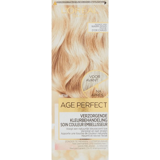 L’Oréal Paris Age Perfect Color Age Perfect Soft Tones Nuance Van Warmgoud