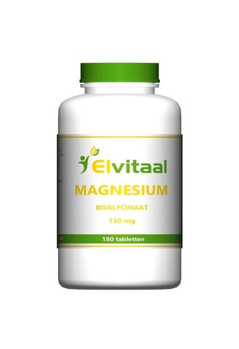 Elvitaal/elvitum Magnesium (bisglycinaat) 130 mg (180 Tabletten)