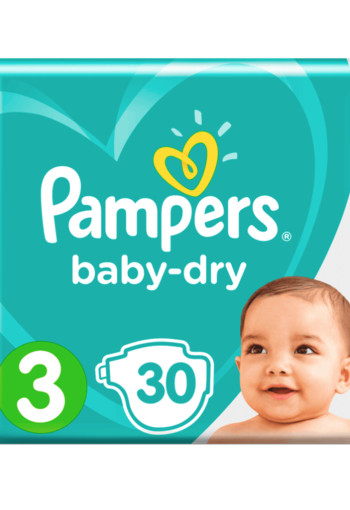 Pampers Baby dry maat 3 (30 stuks)
