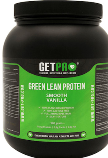 Getpro Green lean protein smooth vanilla (900 Gram)
