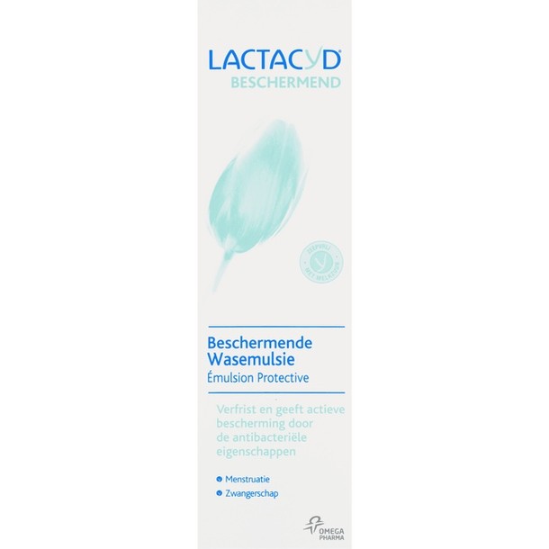 Lactacyd Wasemulsie beschermend anti bacterieel (250 ml)