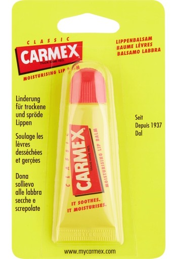 Carmex Lip Balm Classic Tube 10 gram