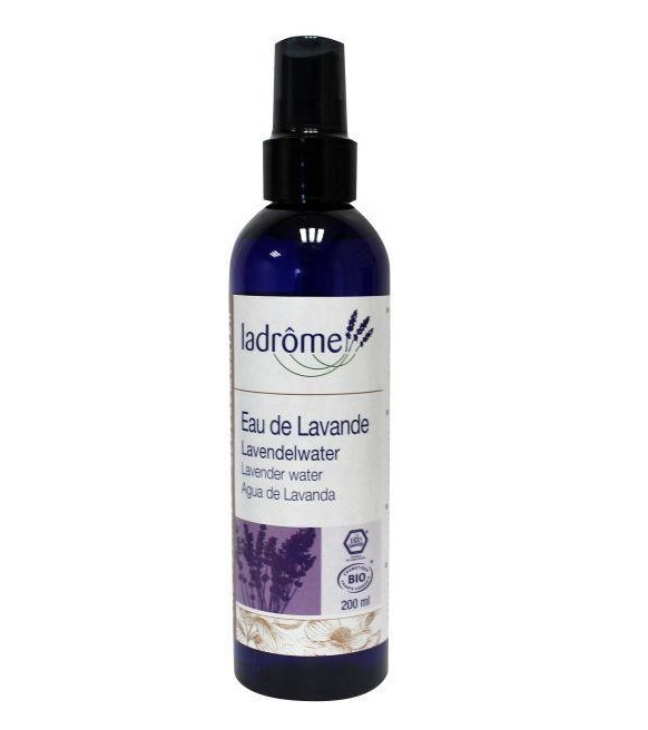 Ladrome Lavendelwater spray bio (hydrolaat) (200 Milliliter)