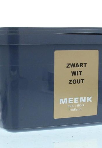 Meenk Zwart wit zout (2 Kilogram)