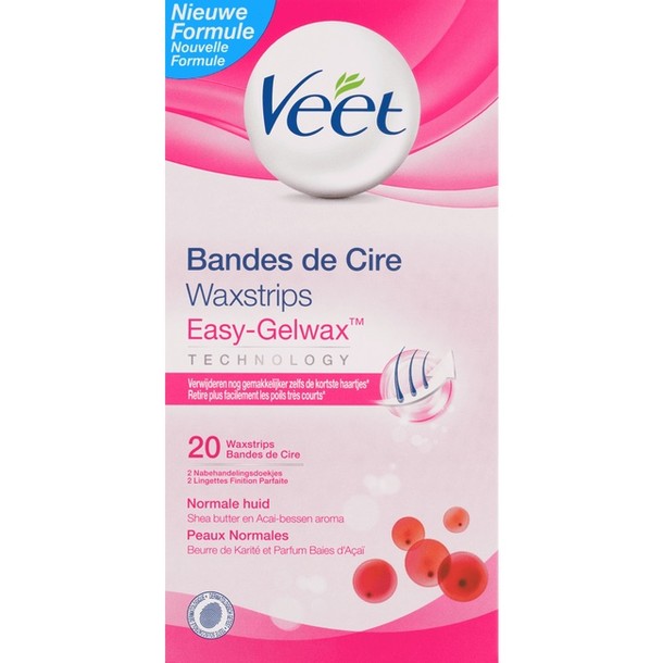 Veet Kou­de was­strips nor­ma­le huid 20 stuks