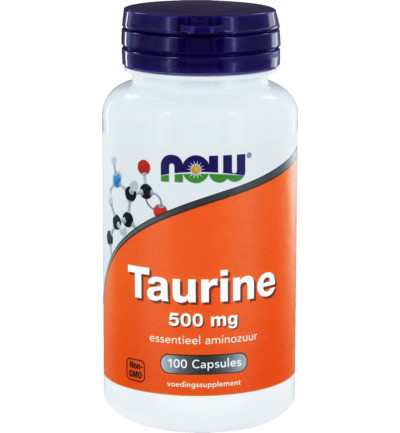 Now Taurine 500 Mg 100ca