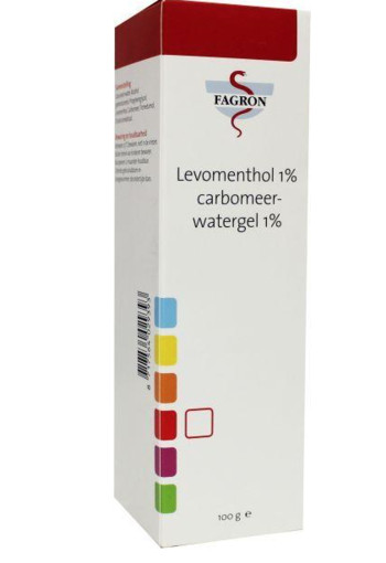 Fagron Levomenthol 1% carbomeer D & B (100 Gram)
