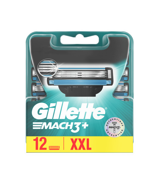 Gillette Mach3 base mesjes (12 stuks)