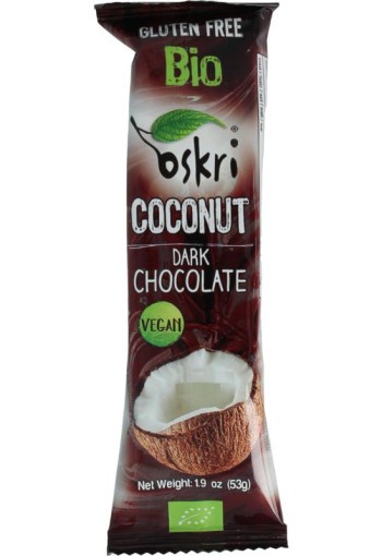 Oskri Chocolate dark coconut bio (53 Gram)