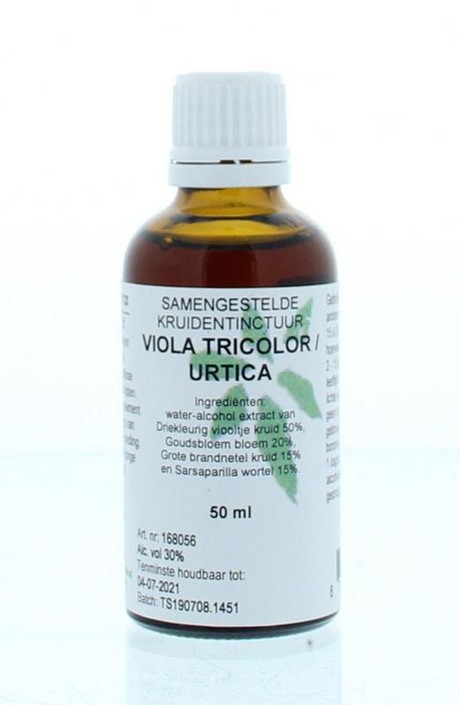 Natura Sanat Viola tricolor / urtica compl tinctuur (50 Milliliter)