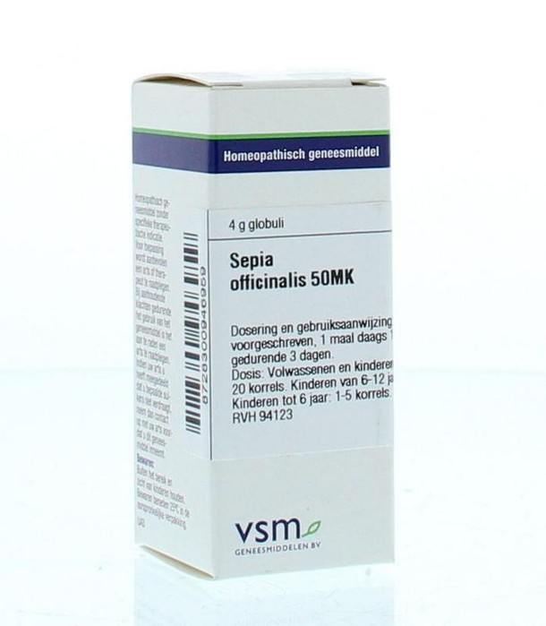 VSM Sepia officinalis 50MK (4 Gram)