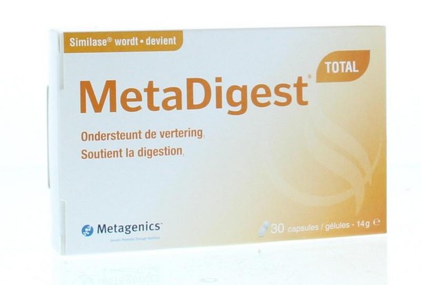 Metagenics Metadigest total (30 Capsules)