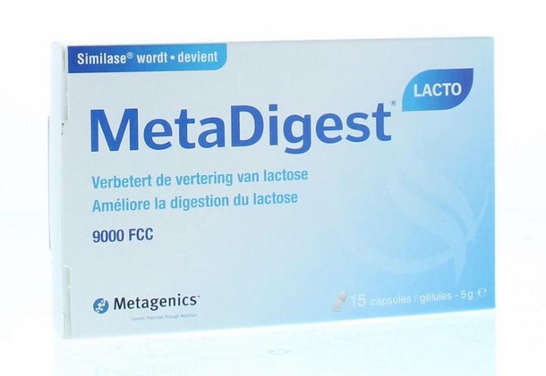 Metagenics Metadigest lacto (15 Capsules)
