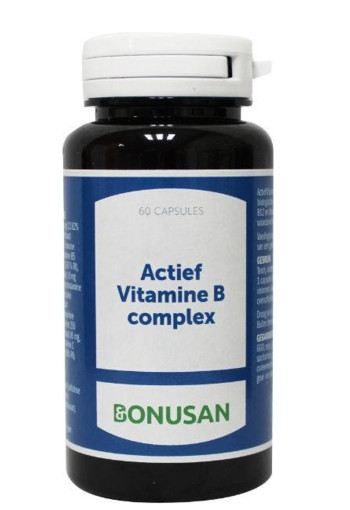 Bonusan Actief vitamine B complex (60 Capsules)