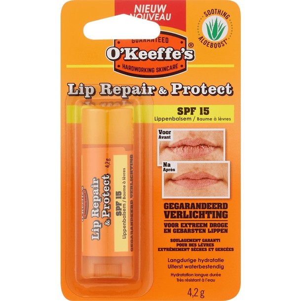 O Keeffe S Lip repair & protect SPF15 blister (4 gram)
