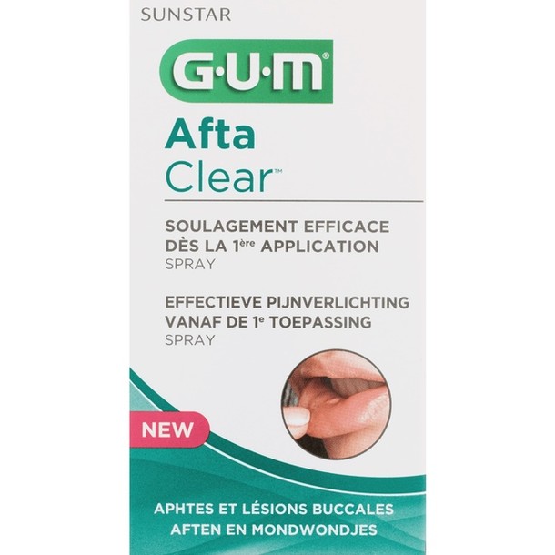Gum Afta Clear Spray 15 ML spray 