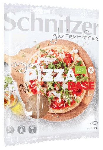 Schnitzer Pizzabodem bio (100 Gram)