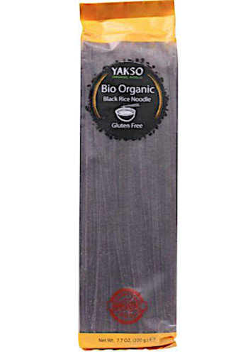 Yakso Rice noodle zwart bio (220 Gram)