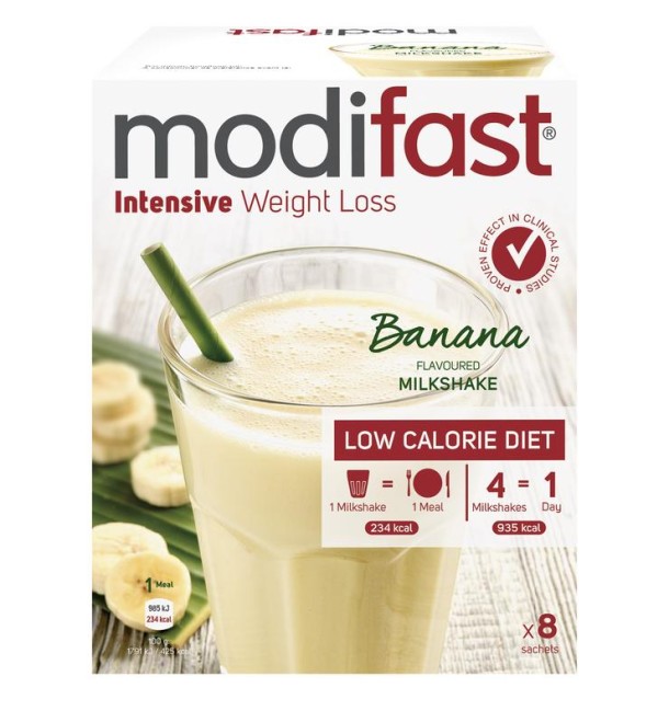 Modifast Intensive milkshake banana (440 Gram)