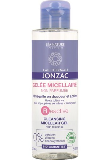 Jonzac Reactive oogmake-up reinigingsgel micellair (150 Milliliter)