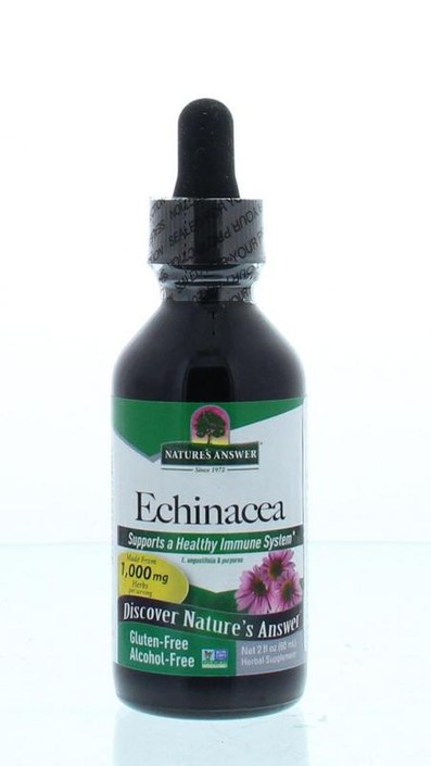 Natures Answer Echinacea extract alcoholvrij (60 Milliliter)